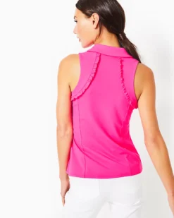 UPF 50+ Luxletic Martina Polo Top