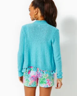 Faretta Open-Front Cardigan