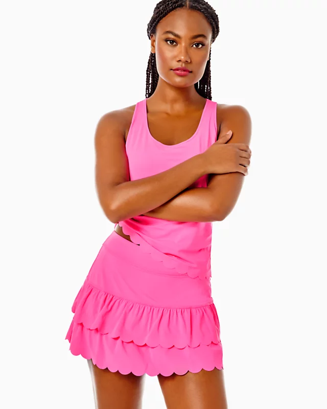 UPF 50+ Luxletic Miesha Scallop Skort 3 UPF 50+ Luxletic Miesha Scallop Skort - Image 3