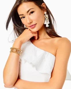 Kipton One-Shoulder Romper -Lilly Pulitzer Shop 007942 resortwhitepineapplepuckerjacquard a3 sf