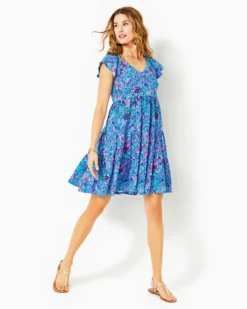 Kawai Swing Dress -Lilly Pulitzer Shop 010158 breakwaterblueshellsnbells a3 sf