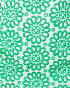 Shelli Eyelet Romper -Lilly Pulitzer Shop 010395 resortwhitexbotanicalgreenoversizedpinwheeleye a6 sf