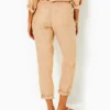 31" Taron Mid-Rise Linen Pant