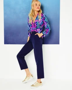UPF 50+ 28" Travel Trouser -Lilly Pulitzer Shop 011691 truenavy campaigntest sf