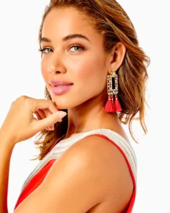 Island Vibes Tassel Earrings