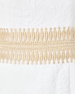 Rubina Stretch Shift Dress -Lilly Pulitzer Shop 012610 resortwhitepineapplepuckerjacquard a8 sf