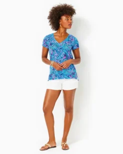 Meredith Tee 6 Meredith Tee -Lilly Pulitzer Shop 012698 breakwaterblueshellsnbells a3 sf