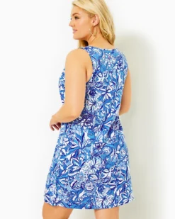 Lela Henley Tank Dress -Lilly Pulitzer Shop 012743 bluetangflockingfabulous a5 sf