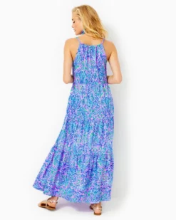 Lilly Pulitzer Shop 15 Maribella Halter Maxi Dress