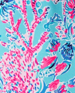 Larsen Stretch Terry Shift Dress -Lilly Pulitzer Shop 012801 celestialblueseekandseaengineeredknitdress a4 sf