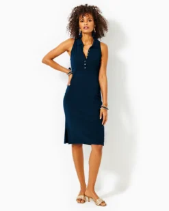 Reema Sleeveless Polo Dress 11 Reema Sleeveless Polo Dress -Lilly Pulitzer Shop 012803 aegeannavy a4 sf