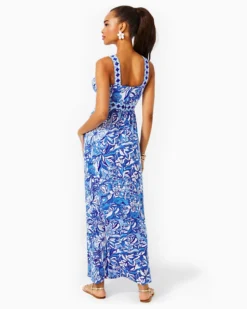 Serena V-Neck Maxi Dress