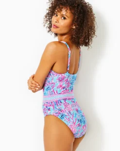 Caseylee Lattice One-Piece Swimsuit