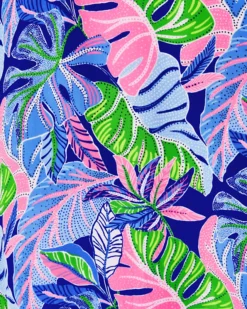 Joannah Silk Midi Dress -Lilly Pulitzer Shop 013175 bluegrottobeleafinyourself a6 sf