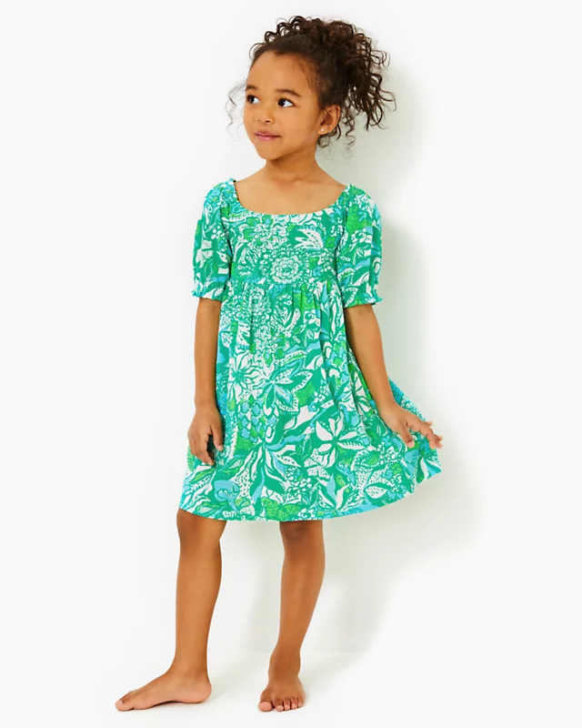 Girls Mini Delaney Dress 2 Girls Mini Delaney Dress - Image 2