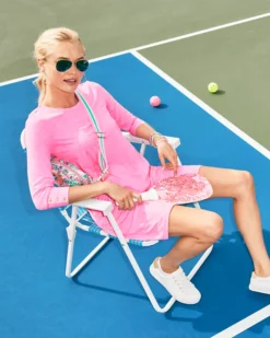 UPF 50+ Solia Dress -Lilly Pulitzer Shop 013524 heatheredsoleilpink campaigntest sf