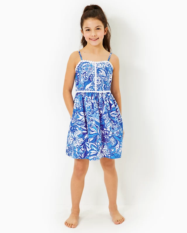 Girls Mini Haylan Dress 2 Girls Mini Haylan Dress - Image 2