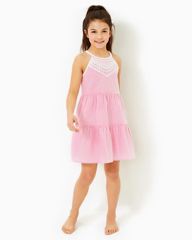 Girls Mini Britt Dress 2 Girls Mini Britt Dress - Image 2