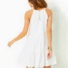 Britt Cotton Halter Dress