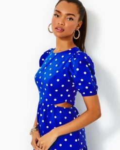 Lyssa Cotton Midi Dress -Lilly Pulitzer Shop 013664 bluegrottohotterspot a4 sf