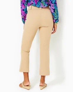 27" Parrish Bi-Stretch Crop Flare Pant