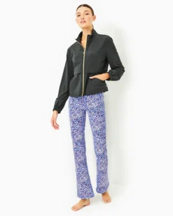 UPF 50+ Luxletic Cocos Performance Jacket -Lilly Pulitzer Shop 014346 onyx a3 sf