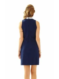 Lilly Pulitzer Women's Callista High Collar Shift Dress -Lilly Pulitzer Shop 23390 408alt2