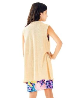 Lilly Pulitzer Girls' Mini Abbott Sweater Vest -Lilly Pulitzer Shop 27674 962goldmetallialt1