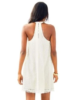 Lilly Pulitzer Quinn Dress -Lilly Pulitzer Shop 27768 115resortwhiteleafyfernalt1