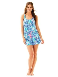 Lilly Pulitzer Knit PJ Short -Lilly Pulitzer Shop 27970 999multioceancommotionalt1