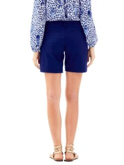 Lilly Pulitzer 7 Inch Jayne Stretch Short -Lilly Pulitzer Shop 28735 408truenavyalt1