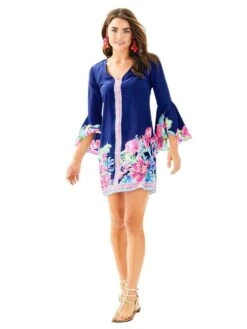 Lilly Pulitzer Rosalia Silk Dress -Lilly Pulitzer Shop 28900 434hightidenatropicoladaengalt1