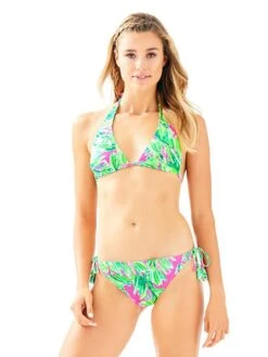 Lilly Pulitzer Guava Triangle Bikini Top