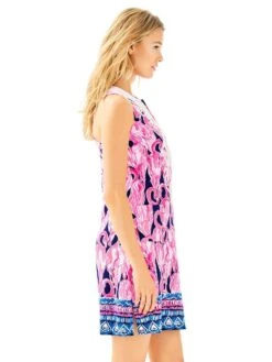 Lilly Pulitzer Carlotta Stretch Shift Dress -Lilly Pulitzer Shop 29443 434hightidenaviaamorenginealt1