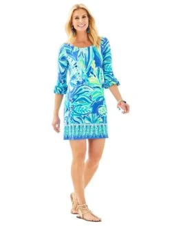 Lilly Pulitzer UPF 50+ Sophie Ruffle Dress -Lilly Pulitzer Shop 29450 515beckonbluepalmpassageenalt3