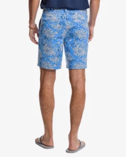 Lilly Pulitzer X Southern Tide Mens 8" Brrrdie Short