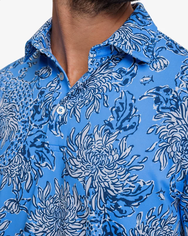 Lilly Pulitzer X Southern Tide Mens Ryder Polo 3 Lilly Pulitzer X Southern Tide Mens Ryder Polo - Image 3